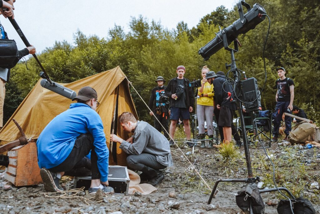 entreprise audiovisuelle tournage